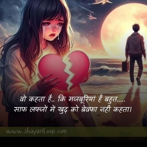 Bewafa Shayari For Girl