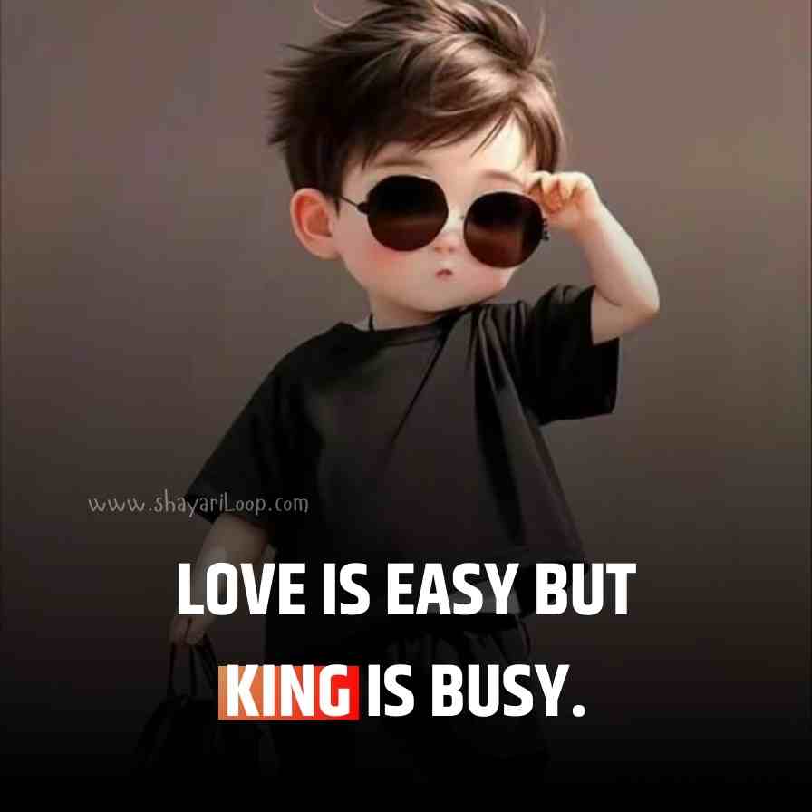WhatsApp Attitude DP in English