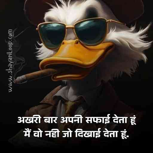 अखरी बार अपनी सफाई देता हूं
मैं वो नही जो दिखाई देता हूं.