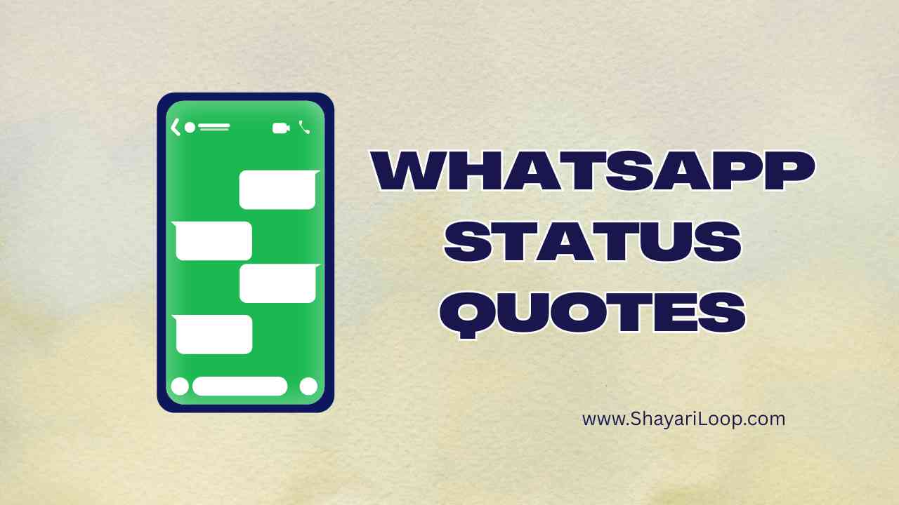 WhatsApp status quotes